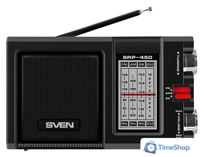 Радиоприемник SVEN SRP-450 - Изображение №1 — Интернет-магазин Time-Shop