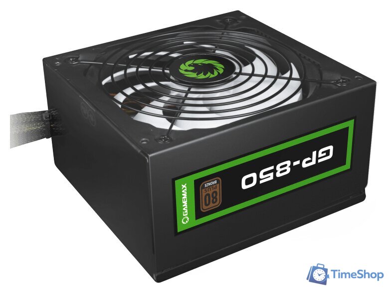 Блок питания GameMax GP-850 (черный) - Изображение №1 — Интернет-магазин Time-Shop