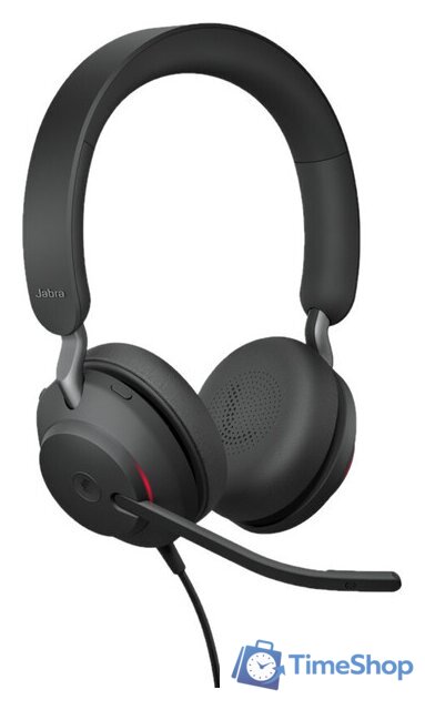 Офисная гарнитура Jabra Evolve2 40 SE MS Duo USB-A - Изображение №1 — Интернет-магазин Time-Shop