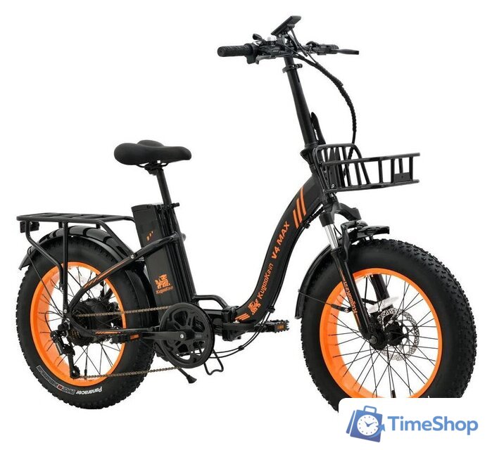 Электровелосипед Kugoo Kirin V4 Max - Изображение №4 — Интернет-магазин Time-Shop