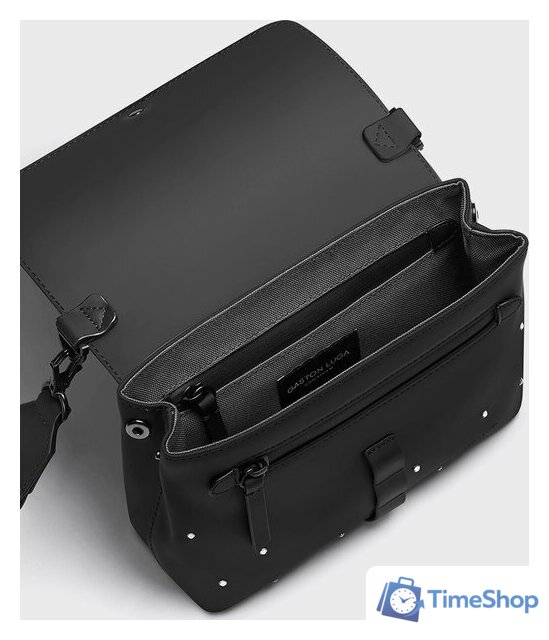 Сумка на пояс Gaston Luga Splash Crossbody Bag (черный с кристаллами Swarovski) - Изображение №4 — Интернет-магазин Time-Shop