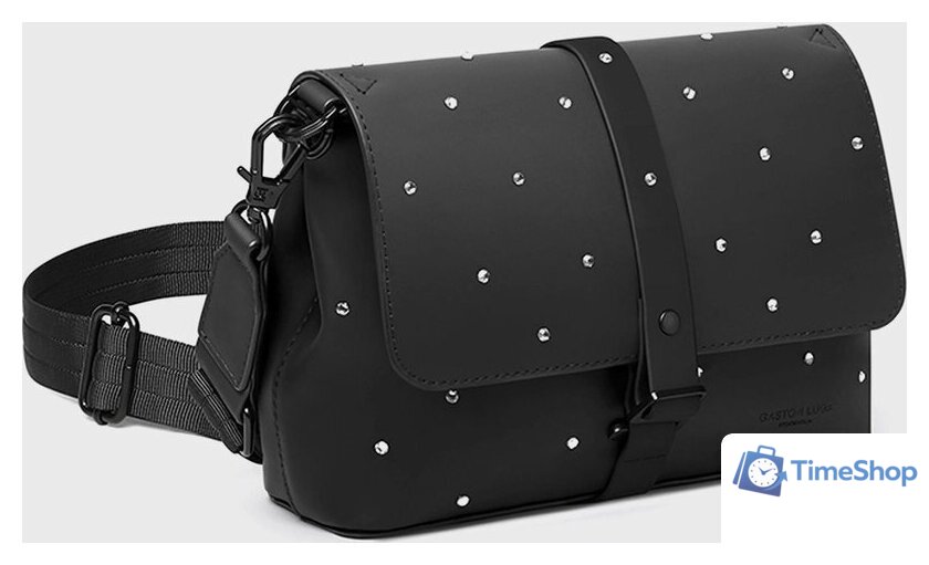 Сумка на пояс Gaston Luga Splash Crossbody Bag (черный с кристаллами Swarovski) - Изображение №3 — Интернет-магазин Time-Shop