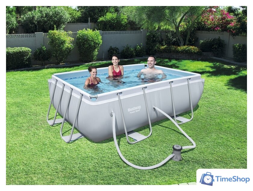 Каркасный бассейн Bestway 56629 (282х196х84) - Изображение №4 — Интернет-магазин Time-Shop