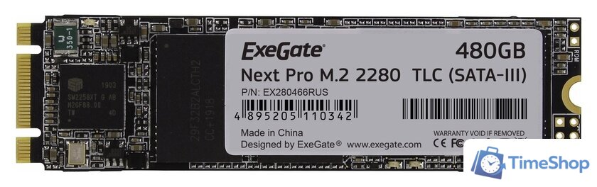 SSD ExeGate Next Pro 480GB EX280466RUS - Изображение №1 — Интернет-магазин Time-Shop