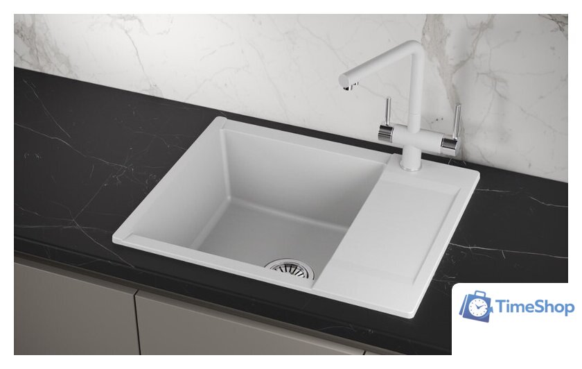 Кухонная мойка Granula ES-6202 (арктик) - Изображение №4 — Интернет-магазин Time-Shop