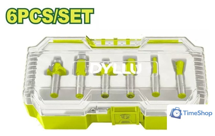 Набор фрез Dyllu DTRKSR0112 (6 шт) - Изображение №1 — Интернет-магазин Time-Shop