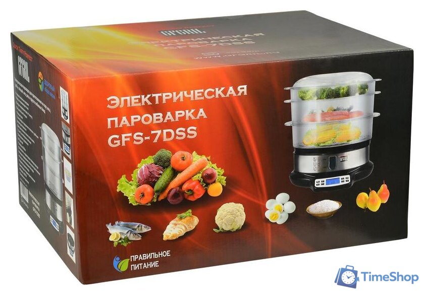 Пароварка GFgril GFS-7DSS - Изображение №16 — Интернет-магазин Time-Shop