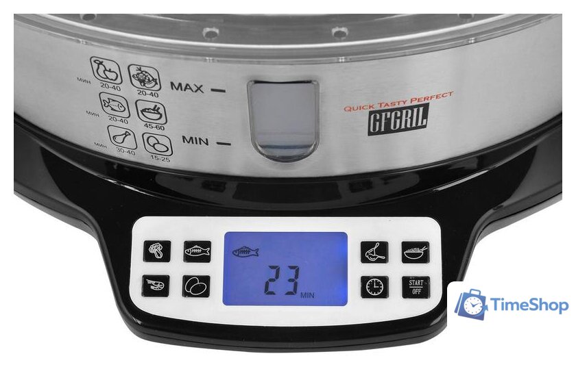 Пароварка GFgril GFS-7DSS - Изображение №7 — Интернет-магазин Time-Shop
