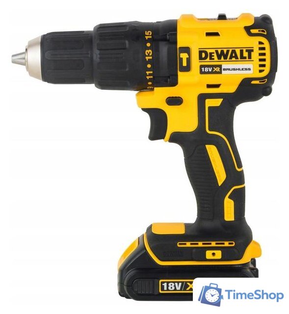 Ударная дрель-шуруповерт DeWalt DCD778D2T-QW (с 2-мя АКБ, кейс) - Изображение №1 — Интернет-магазин Time-Shop