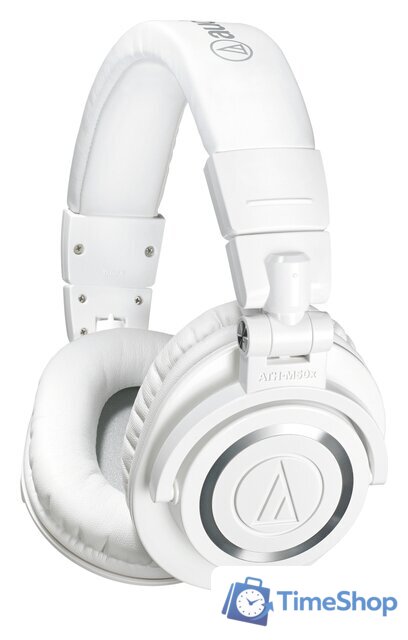 Наушники Audio-Technica ATH-M50x (белый) - Изображение №1 — Интернет-магазин Time-Shop