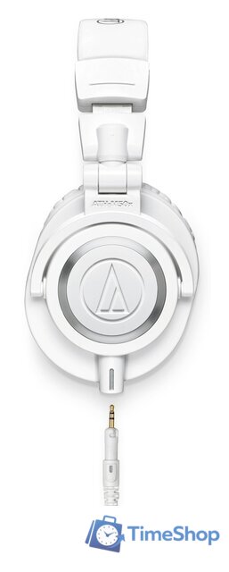 Наушники Audio-Technica ATH-M50x (белый) - Изображение №2 — Интернет-магазин Time-Shop
