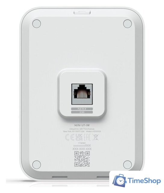 Точка доступа Ubiquiti UniFi U7 In-Wall - Изображение №4 — Интернет-магазин Time-Shop