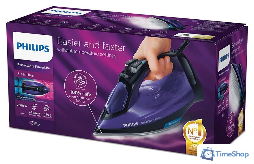 Утюг Philips GC3925/30 - Изображение №4 — Интернет-магазин Time-Shop