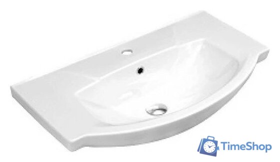  Runo Тумба с умывальником Верона 75 + Элеганс 75 (напольная) - Изображение №6 — Интернет-магазин Time-Shop