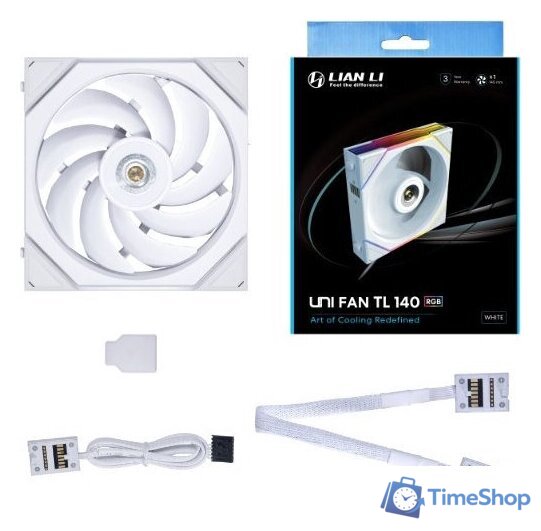 Вентилятор для корпуса Lian Li Uni Fan TL 140 G99.14TL1W.00 - Изображение №7 — Интернет-магазин Time-Shop