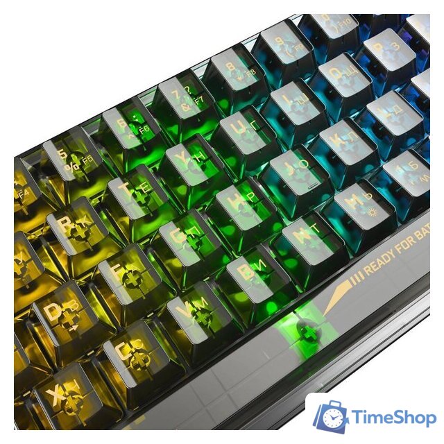 Клавиатура Redragon Fizz (прозрачный/черный) - Изображение №8 — Интернет-магазин Time-Shop