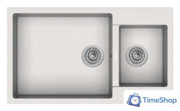 Кухонная мойка Longran Enigma ENG860.500 15 (крома) - Изображение №1 — Интернет-магазин Time-Shop