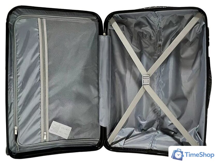 Чемодан-спиннер DoubleW YF-PP02 (M, бирюзовый) - Изображение №2 — Интернет-магазин Time-Shop