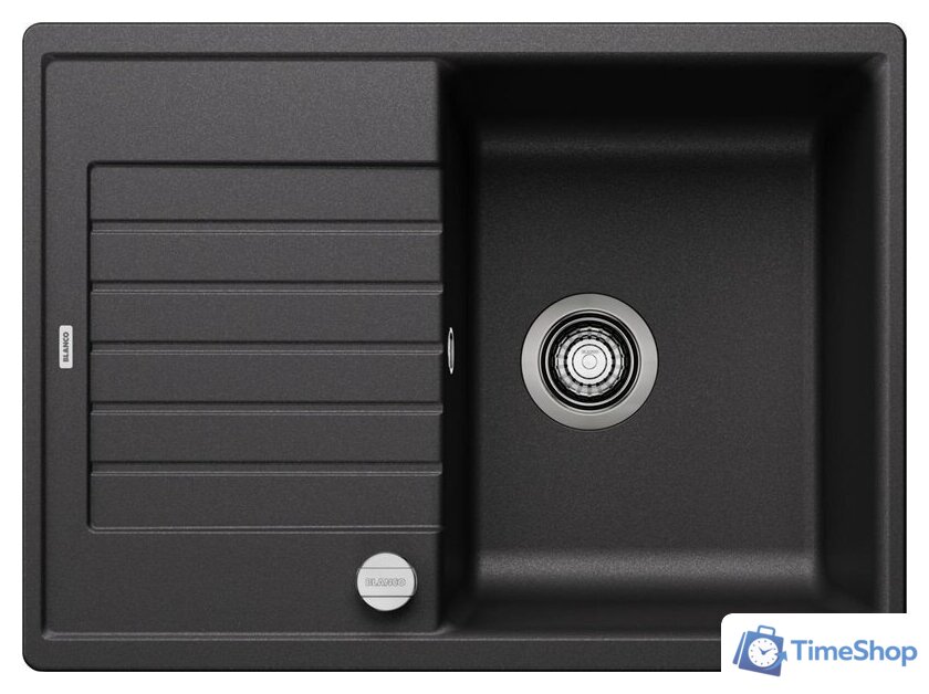 Кухонная мойка Blanco Zia 45 S Compact 524715 (антрацит, клапан-автомат) - Изображение №1 — Интернет-магазин Time-Shop