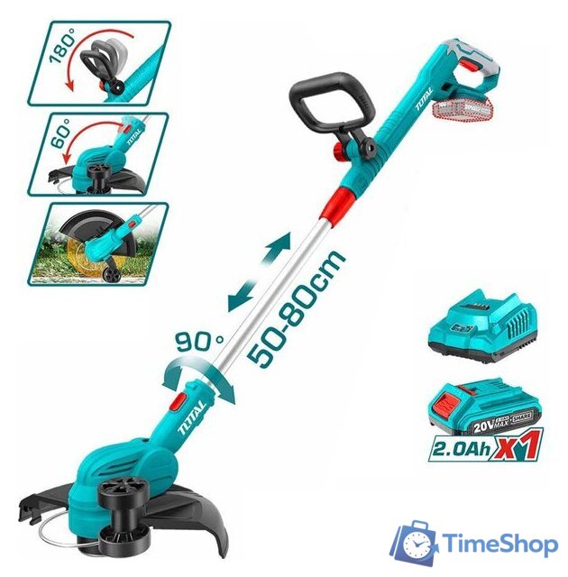 Триммер Total TGTLI203285 (с 1-им АКБ) - Изображение №1 — Интернет-магазин Time-Shop