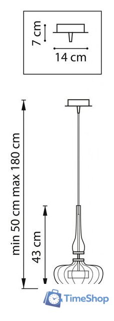 Подвесная люстра Lightstar Astra 804401 - Изображение №9 — Интернет-магазин Time-Shop