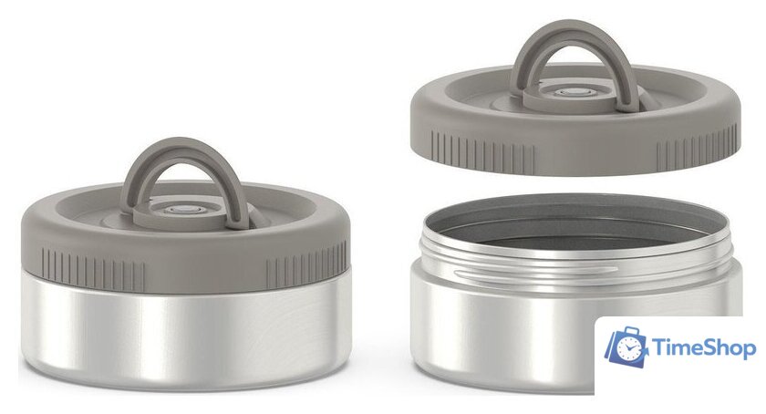 Термос для еды БИОСТАЛЬ NR-2100P 2.1л (серебристый) - Изображение №5 — Интернет-магазин Time-Shop