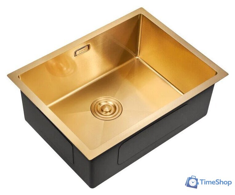 Кухонная мойка Milacio Denia 58 Steel MC.77458 (золотой) - Изображение №1 — Интернет-магазин Time-Shop