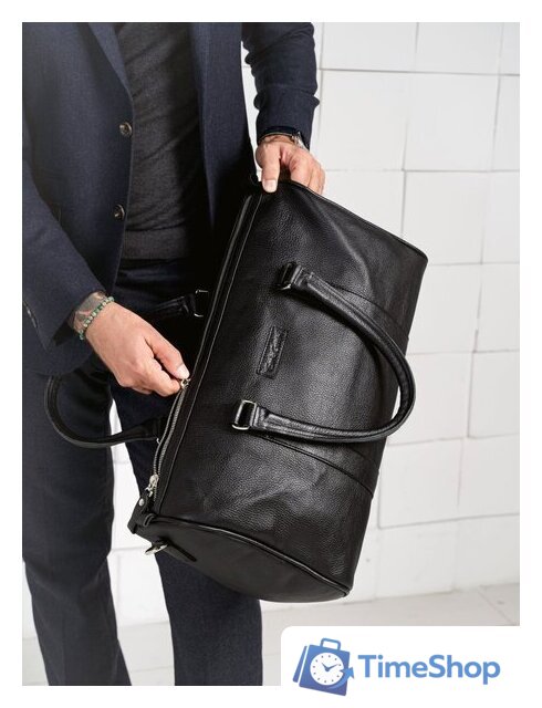 Дорожная сумка Carlo Gattini Classico Noffo 4018-01 (черный) - Изображение №9 — Интернет-магазин Time-Shop