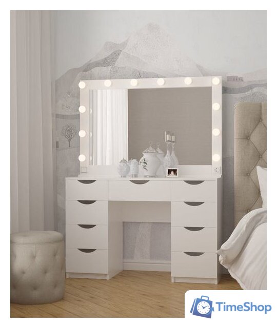 Туалетный столик с зеркалом Мир Мебели SV-65 - Изображение №1 — Интернет-магазин Time-Shop