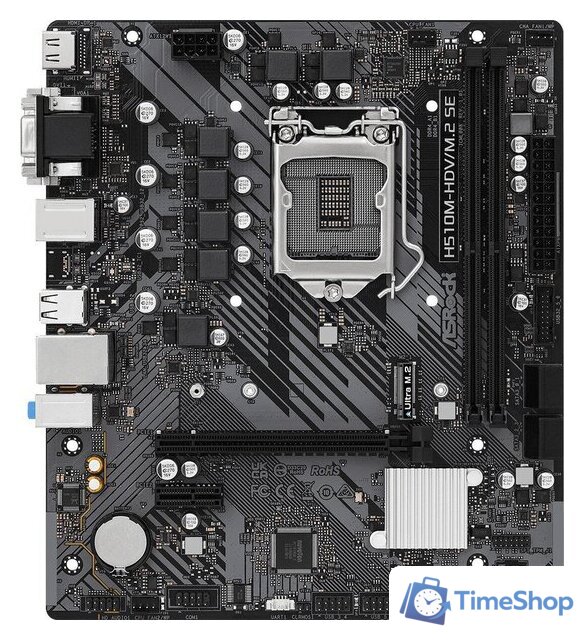 Материнская плата ASRock H510M-HDV/M.2 SE - Изображение №1 — Интернет-магазин Time-Shop