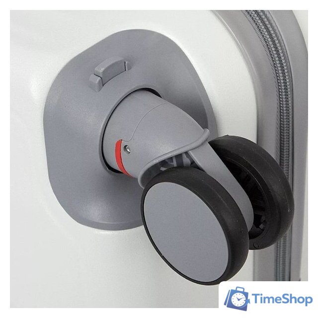 Чемодан-спиннер Grott 340-614/5-20 (белый) - Изображение №11 — Интернет-магазин Time-Shop