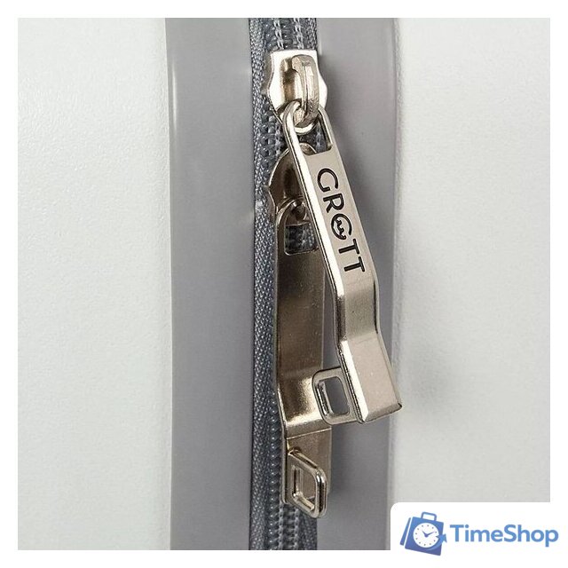 Чемодан-спиннер Grott 340-614/5-20 (белый) - Изображение №6 — Интернет-магазин Time-Shop