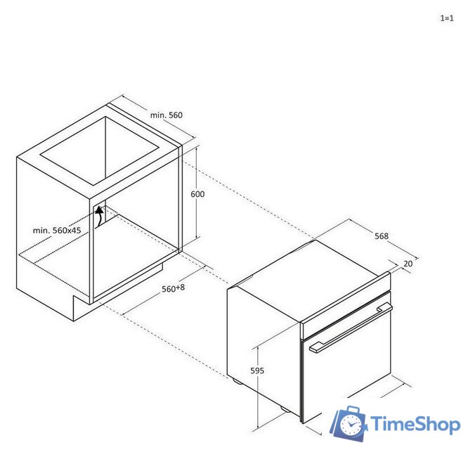 Электрический духовой шкаф Candy CA6NP3T3EHTB - Изображение №17 — Интернет-магазин Time-Shop