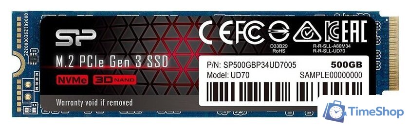 SSD Silicon-Power UD70 500GB SP500GBP34UD7005 - Изображение №1 — Интернет-магазин Time-Shop