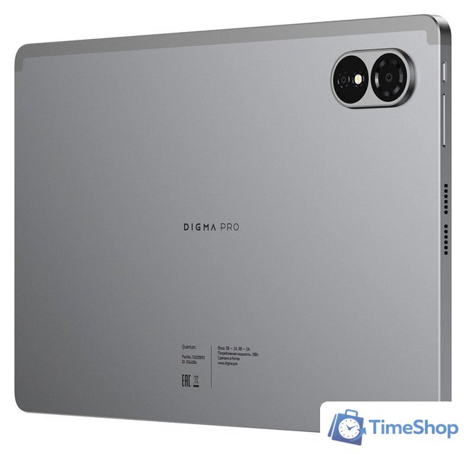 Планшет Digma Pro Quantum 4G 6GB/128GB (темно-серый) - Изображение №6 — Интернет-магазин Time-Shop