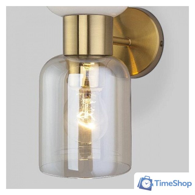 Бра Евросвет Tandem 60118/2 латунь - Изображение №2 — Интернет-магазин Time-Shop