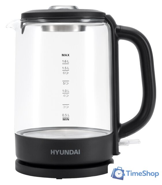 Электрический чайник Hyundai HYK-G3402 - Изображение №1 — Интернет-магазин Time-Shop