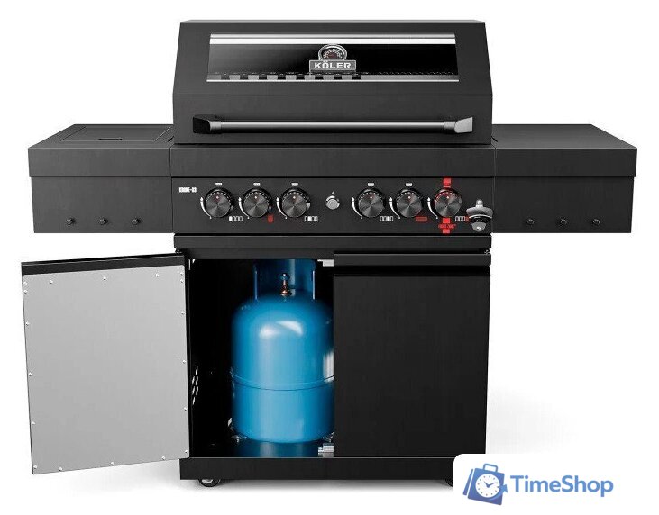 Газовый гриль для дачи Koler Krone S3 (черный) - Изображение №1 — Интернет-магазин Time-Shop