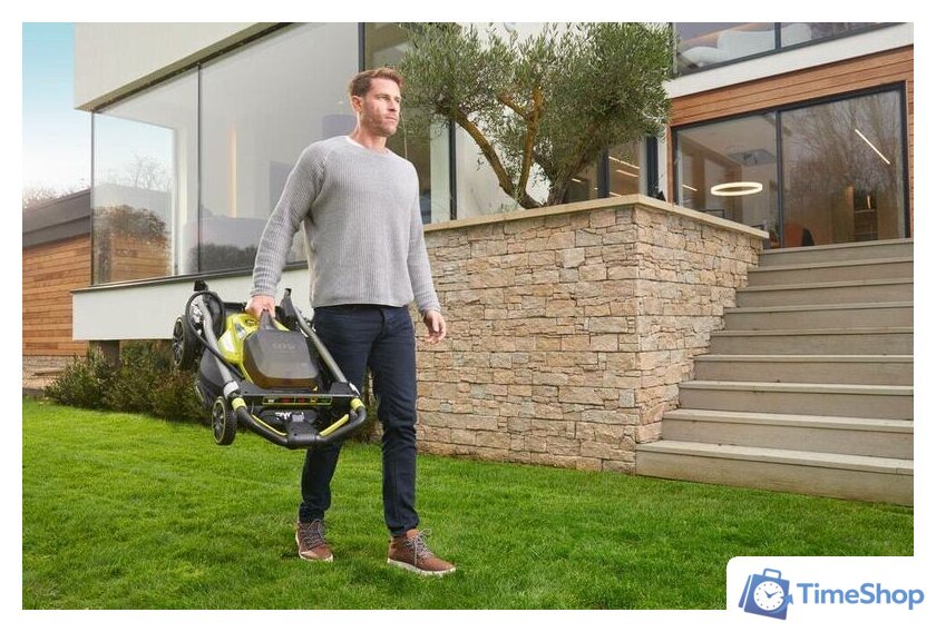 Газонокосилка Ryobi RY18LMX40A-150 (с 1-им АКБ) - Изображение №7 — Интернет-магазин Time-Shop