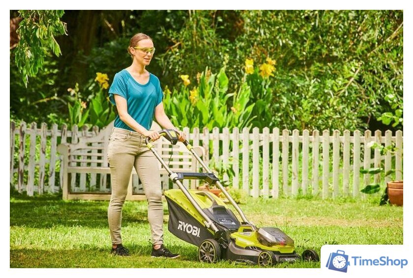 Газонокосилка Ryobi RY18LMX40A-150 (с 1-им АКБ) - Изображение №6 — Интернет-магазин Time-Shop