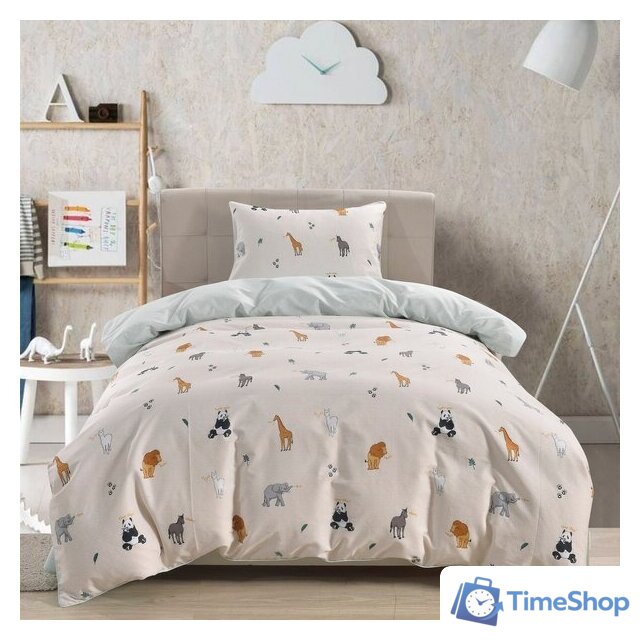 Детский комплект постельного белья Sofi De MarkO Мадагаскар Детский Дет-787 - Изображение №1 — Интернет-магазин Time-Shop