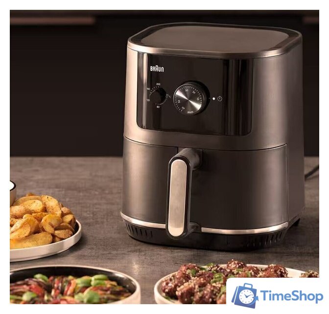 Аэрогриль (аэрофритюрница) Braun MultiFry 3 HF 3000 IBK - Изображение №6 — Интернет-магазин Time-Shop