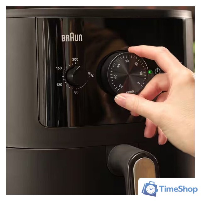 Аэрогриль (аэрофритюрница) Braun MultiFry 3 HF 3000 IBK - Изображение №3 — Интернет-магазин Time-Shop