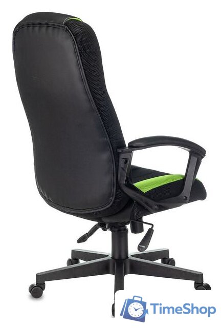 Игровое (геймерское) кресло Zombie 9 (черный/салатовый) - Изображение №4 — Интернет-магазин Time-Shop