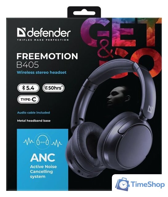 Наушники Defender FreeMotion B405 - Изображение №11 — Интернет-магазин Time-Shop