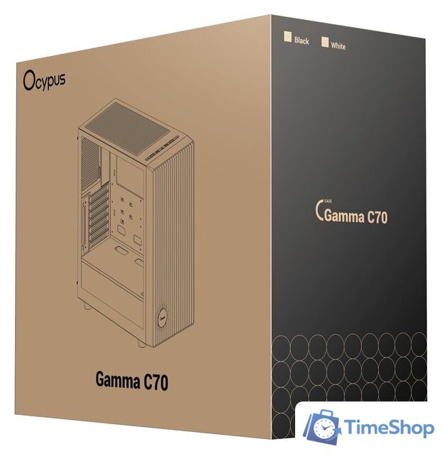 Корпус Ocypus Gamma C70 WH - Изображение №10 — Интернет-магазин Time-Shop