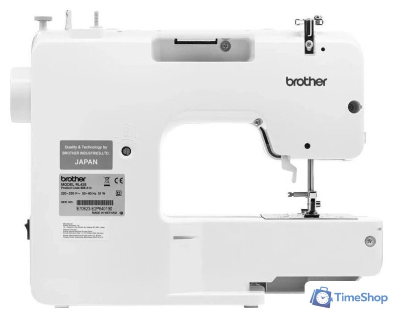 Электромеханическая швейная машина Brother RL425 - Изображение №5 — Интернет-магазин Time-Shop