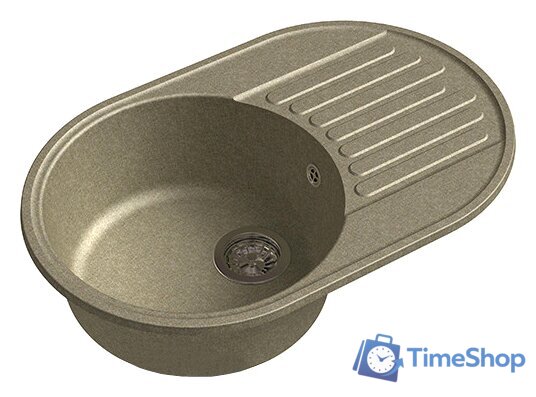 Кухонная мойка GranFest QUARZ Z-18 (песочный) - Изображение №1 — Интернет-магазин Time-Shop