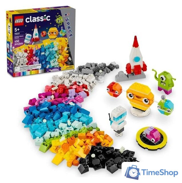 Конструктор LEGO Classic 11037 Креативные космические планеты - Изображение №2 — Интернет-магазин Time-Shop