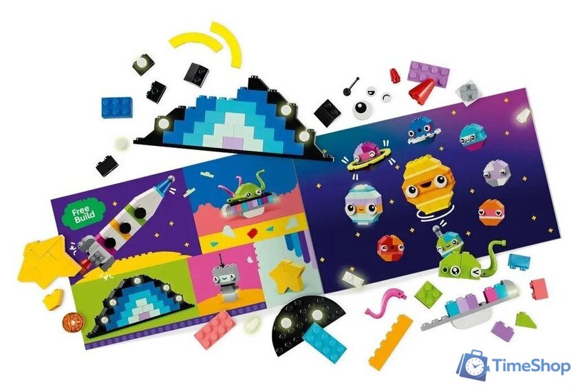 Конструктор LEGO Classic 11037 Креативные космические планеты - Изображение №8 — Интернет-магазин Time-Shop
